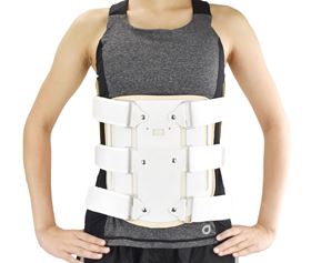Picture of B19a - LSO (post-op back brace) with chair-back
