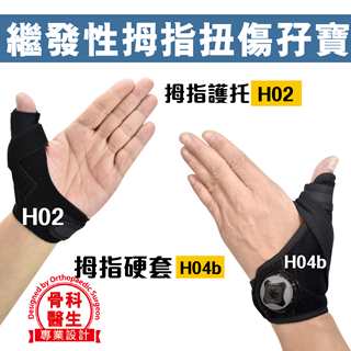 圖片 H02 + H04b 拇指扭傷孖寶